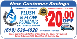 New Customer Plumbing Coupon