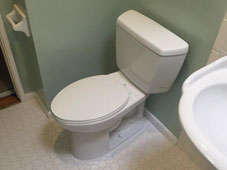 bathroom toilet installation